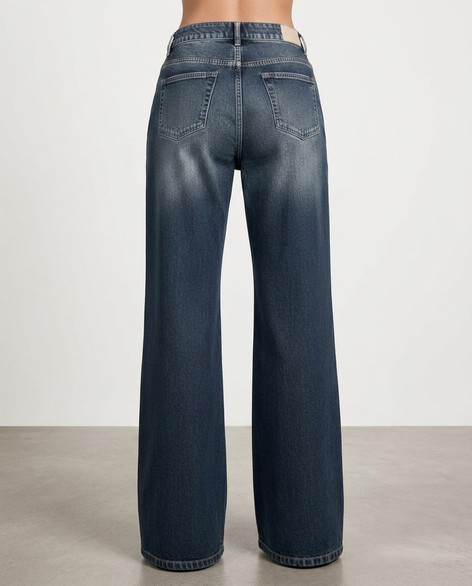 Women's Mid-Waist Wide-Leg Trousers Pants Outfit for Work Casual Days Holidays and Everyday Wear