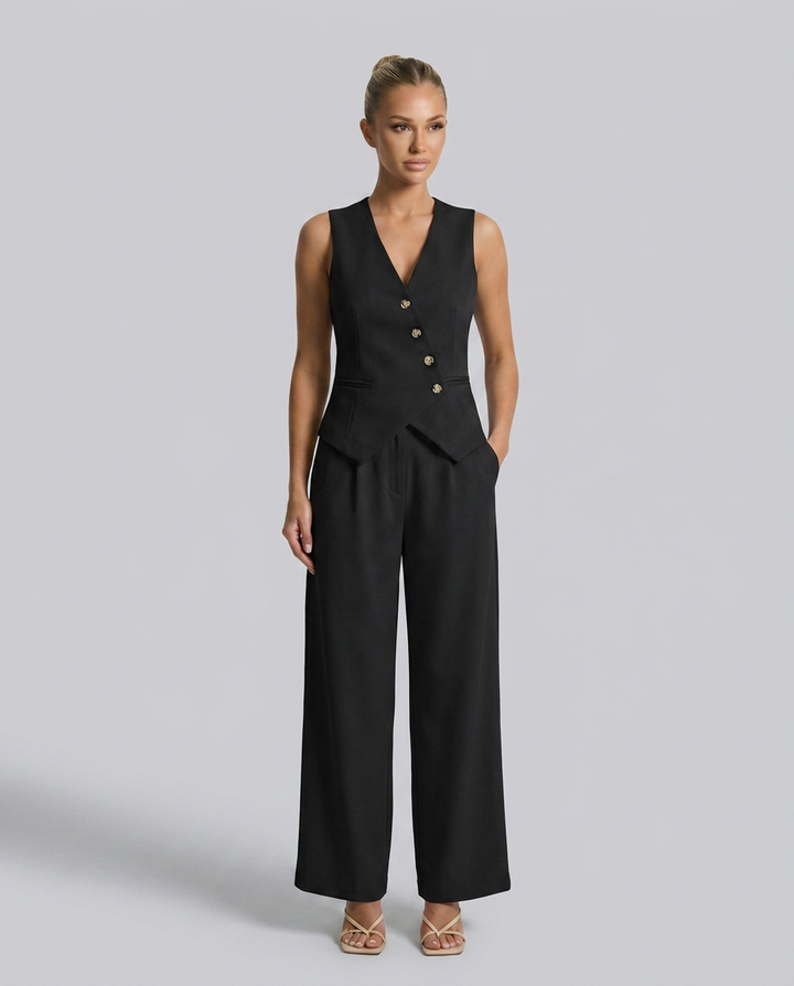 Women’s Tailored Vest-Style Bodice | Elegant