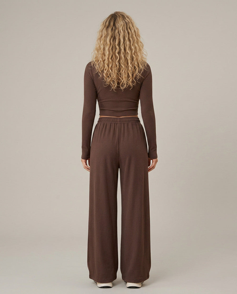 Women's Relaxed Fit Trousers Pants Casual Set Outfit for Work Casual Days Holidays and Everyday Wear