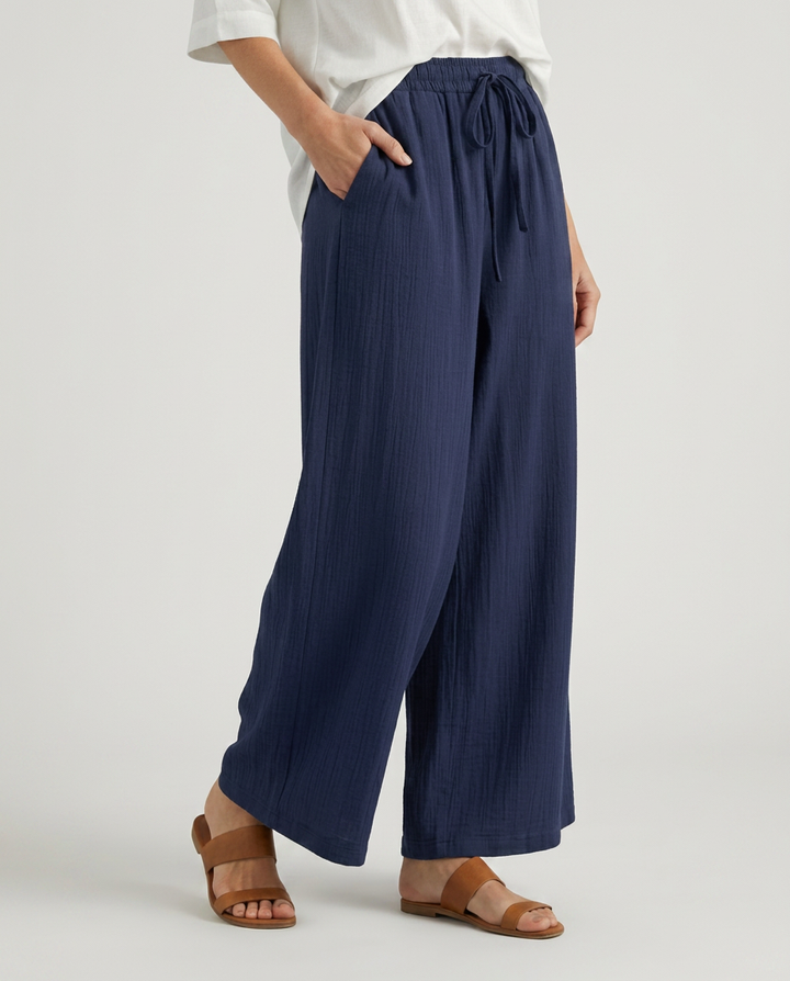 Women’s Stylish Wide-Leg Trousers | Casual