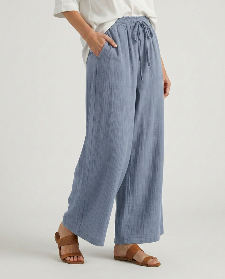 Women’s Stylish Wide-Leg Trousers | Casual
