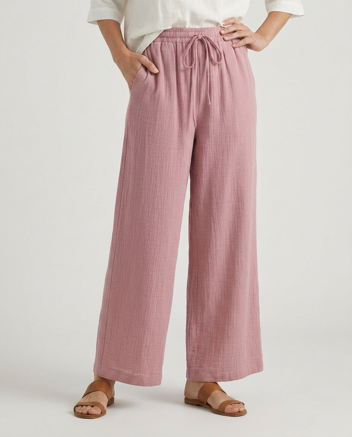 Women’s Stylish Wide-Leg Trousers | Casual