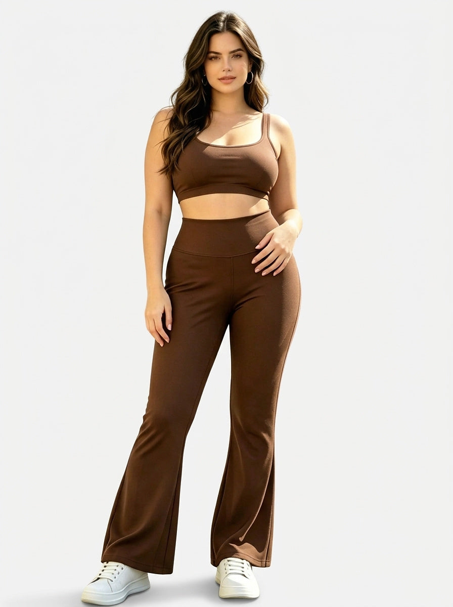 Women’s High-Waisted Flared Pants
