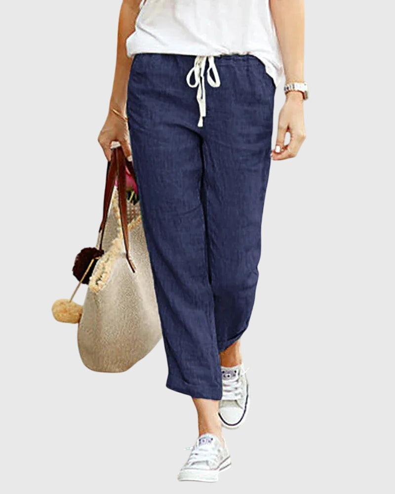 Women's Casual Trousers Pants Outfit for Work Casual Days Holidays and Everyday Wear