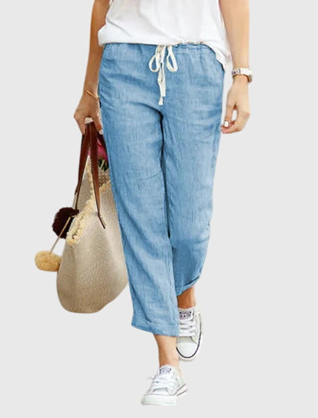 Women's Casual Trousers Pants Outfit for Work Casual Days Holidays and Everyday Wear