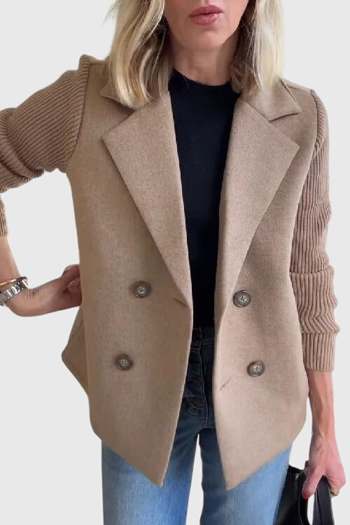 Women's Tailored Blazer Layering Outerwear for Work Autumn Winter and Everyday Wear