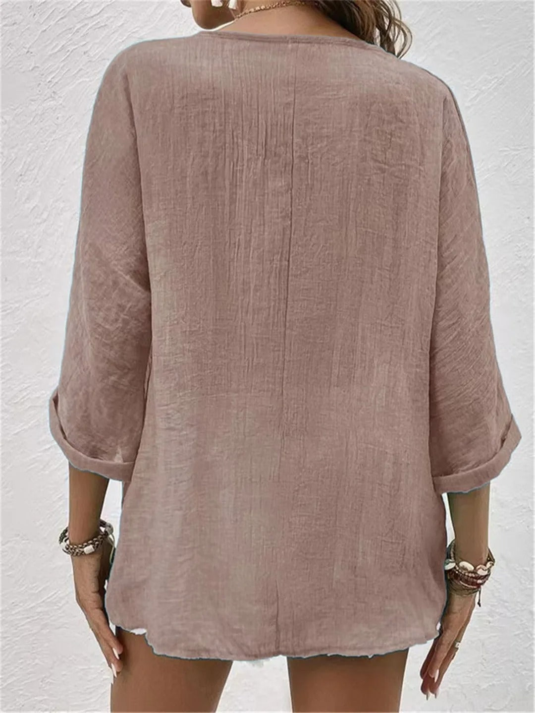 Women's Relaxed Casual Top Outfit for Work Brunch Casual Days and Everyday Wear