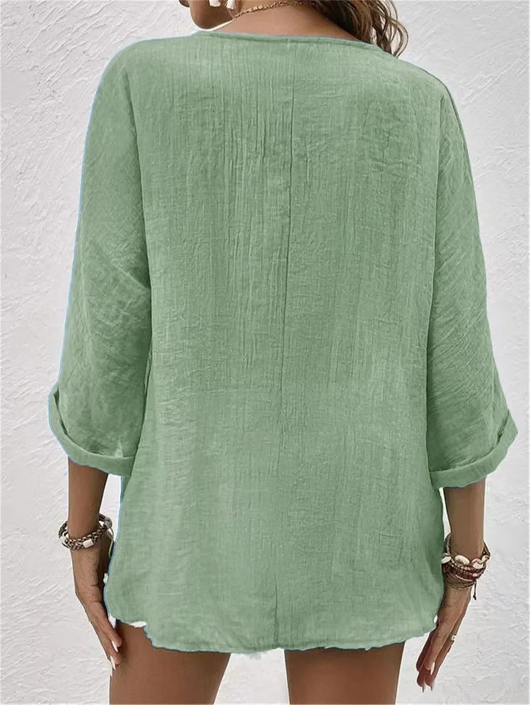 Women's Relaxed Casual Top Outfit for Work Brunch Casual Days and Everyday Wear