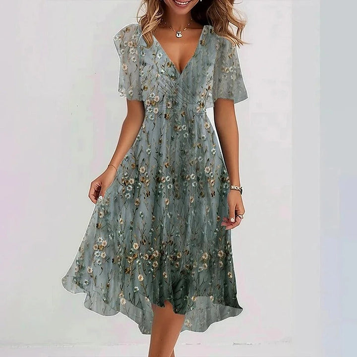 Women’s Chic Evening Dress | Midi