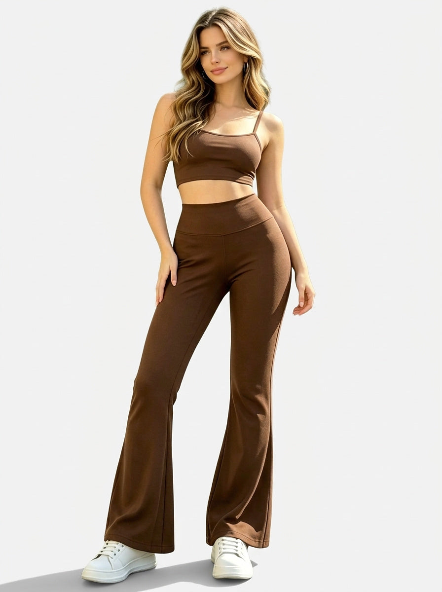 Women’s High-Waisted Flared Pants