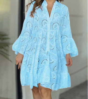 Women's Flowy Tummy Control Casual Summer Dress Outfit for Summer Holidays Weddings Parties and Everyday Wear