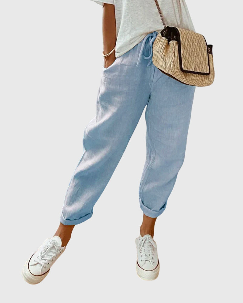Women's Tailored Pants Outfit for Work Casual Days Holidays and Everyday Wear