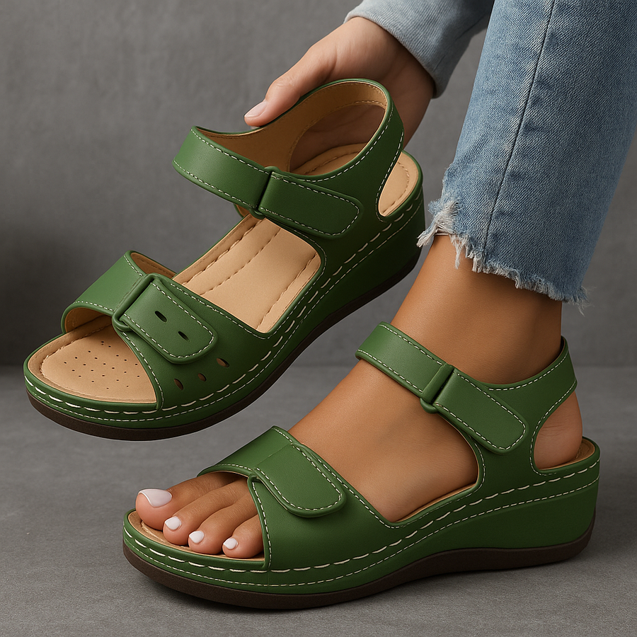 Women's Wedge Heel Sandals Footwear for Summer Holidays Weddings Parties and Everyday Wear