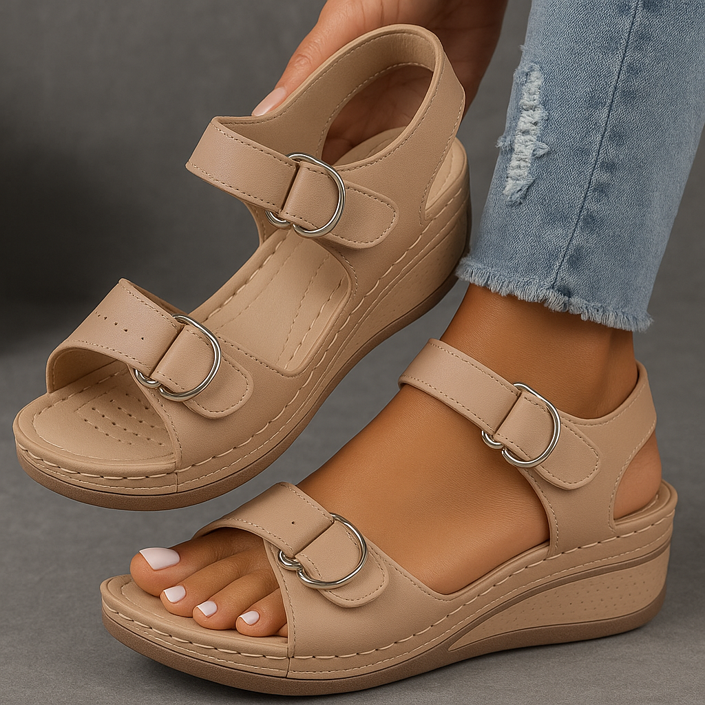Women's Wedge Heel Sandals Footwear for Summer Holidays Weddings Parties and Everyday Wear