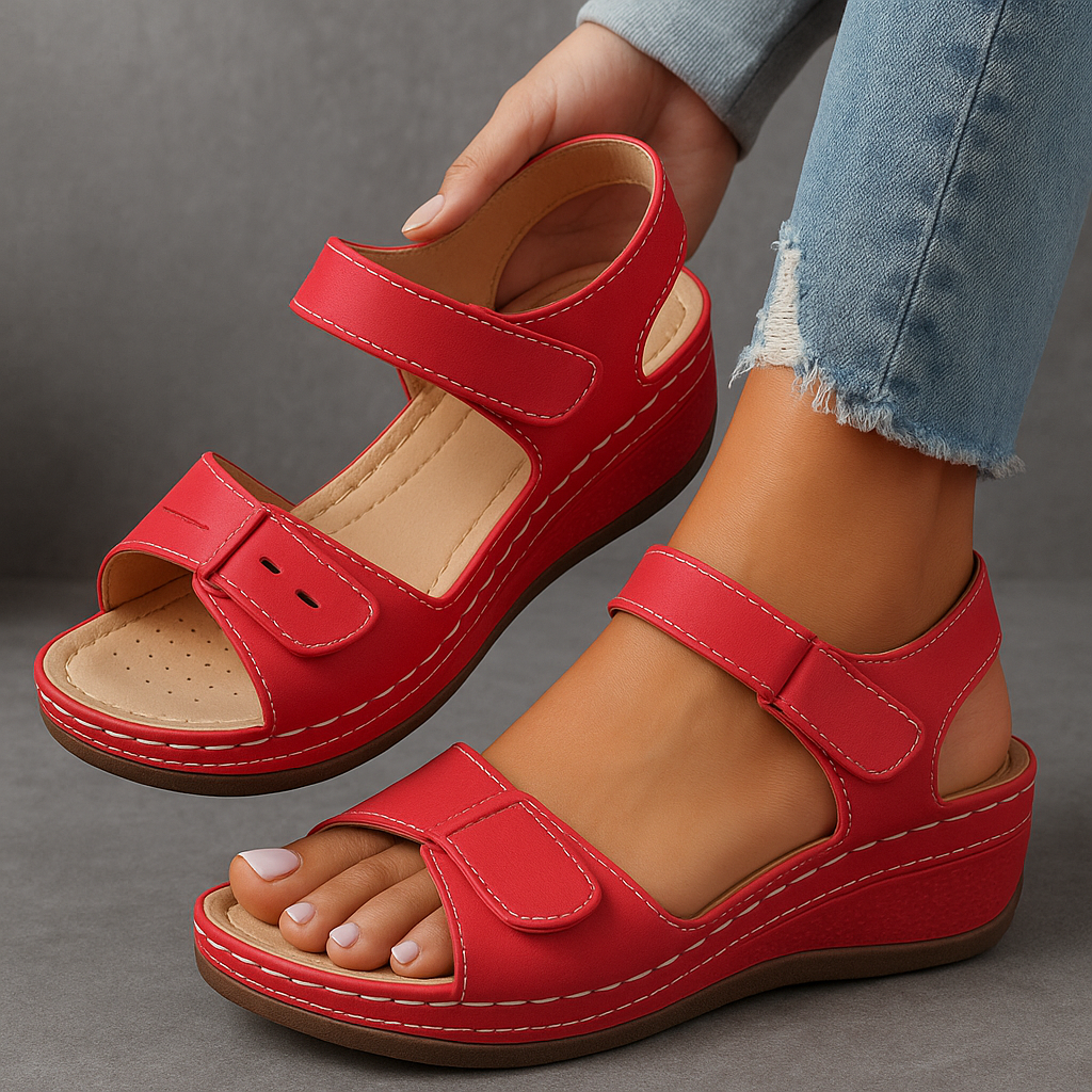 Women's Wedge Heel Sandals Footwear for Summer Holidays Weddings Parties and Everyday Wear