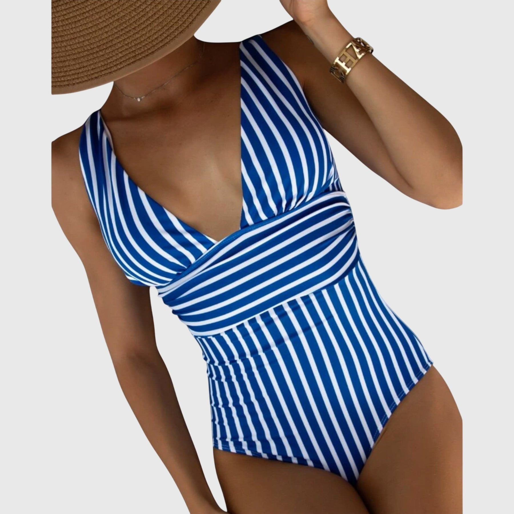 Women's One-Piece Swimsuit Swimwear for the Beach Poolside Holidays and Summer Sunbathing