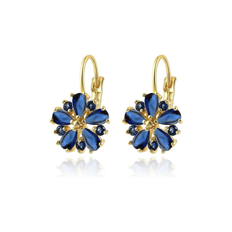 Women's Gold Dangle Earrings Statement Jewellery Jewelry Gift for Women Weddings Parties Prom and Everyday Wear