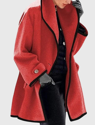 Women's Trendy Fleece Jacket Zip-Up Hooded Relaxed Fit Casual Everyday