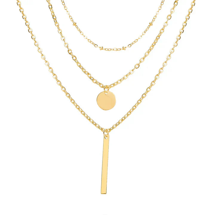 Women's Gold Necklace Statement Jewellery Jewelry Gift for Women Weddings Parties Prom and Everyday Wear