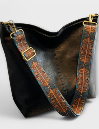 Women's Shoulder Bag Stylish Design Unique Strap Versatile Everyday Use