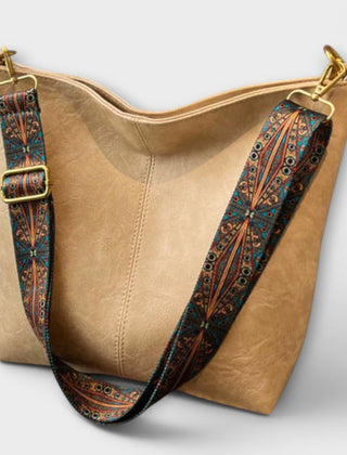 Women's Shoulder Bag Stylish Design Unique Strap Versatile Everyday Use