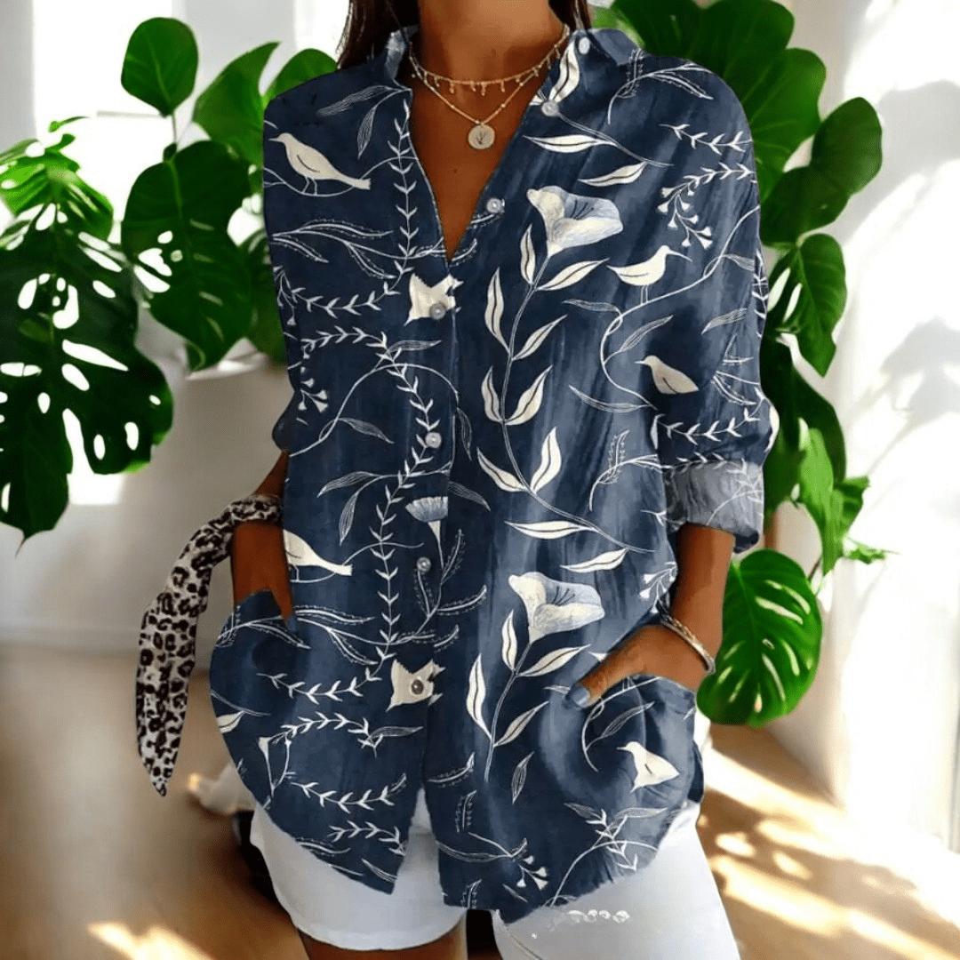 Women's Vintage Style Puff Sleeve Lace Blouse Outfit for Work Brunch Casual Days and Everyday Wear