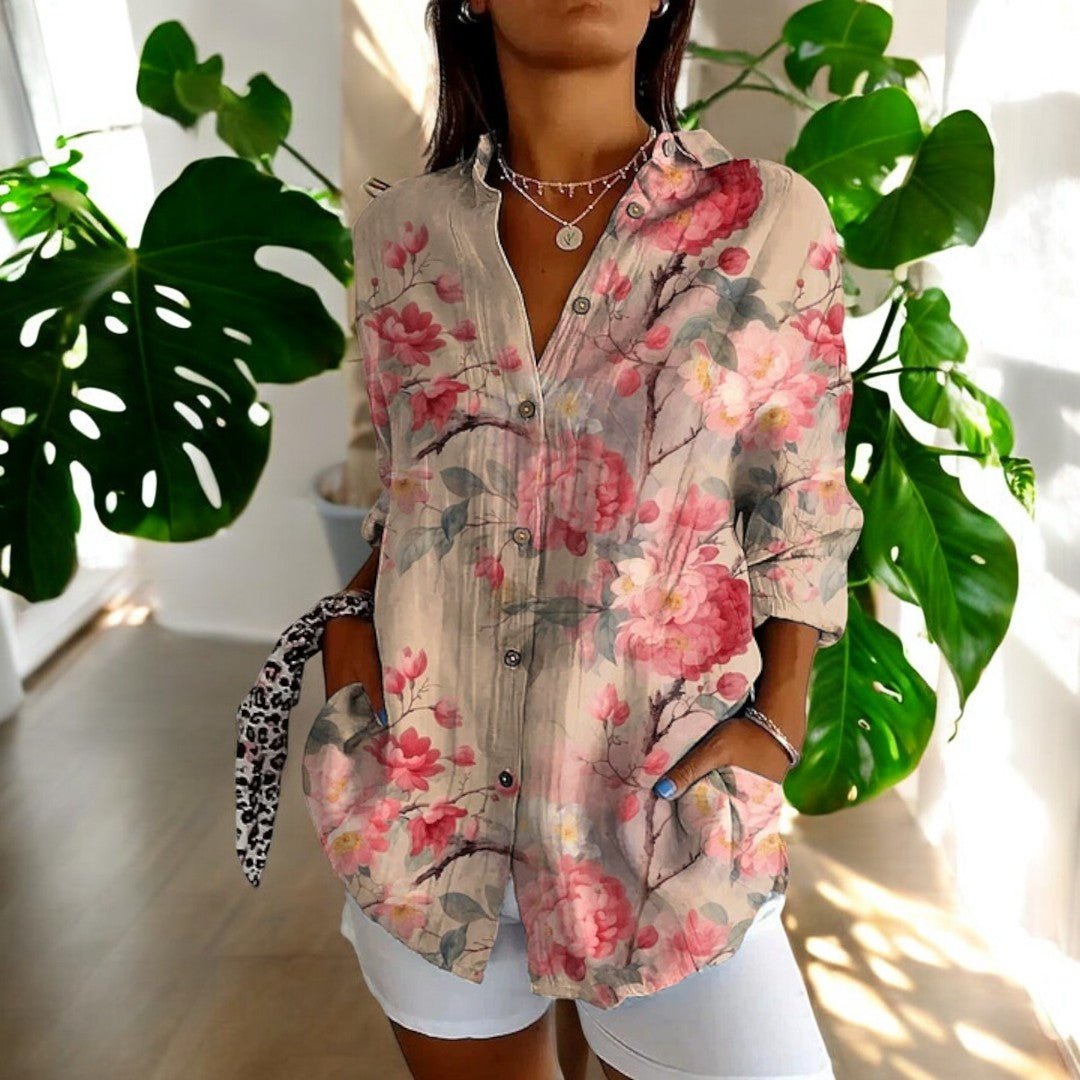 Women's Vintage Style Puff Sleeve Lace Blouse Outfit for Work Brunch Casual Days and Everyday Wear