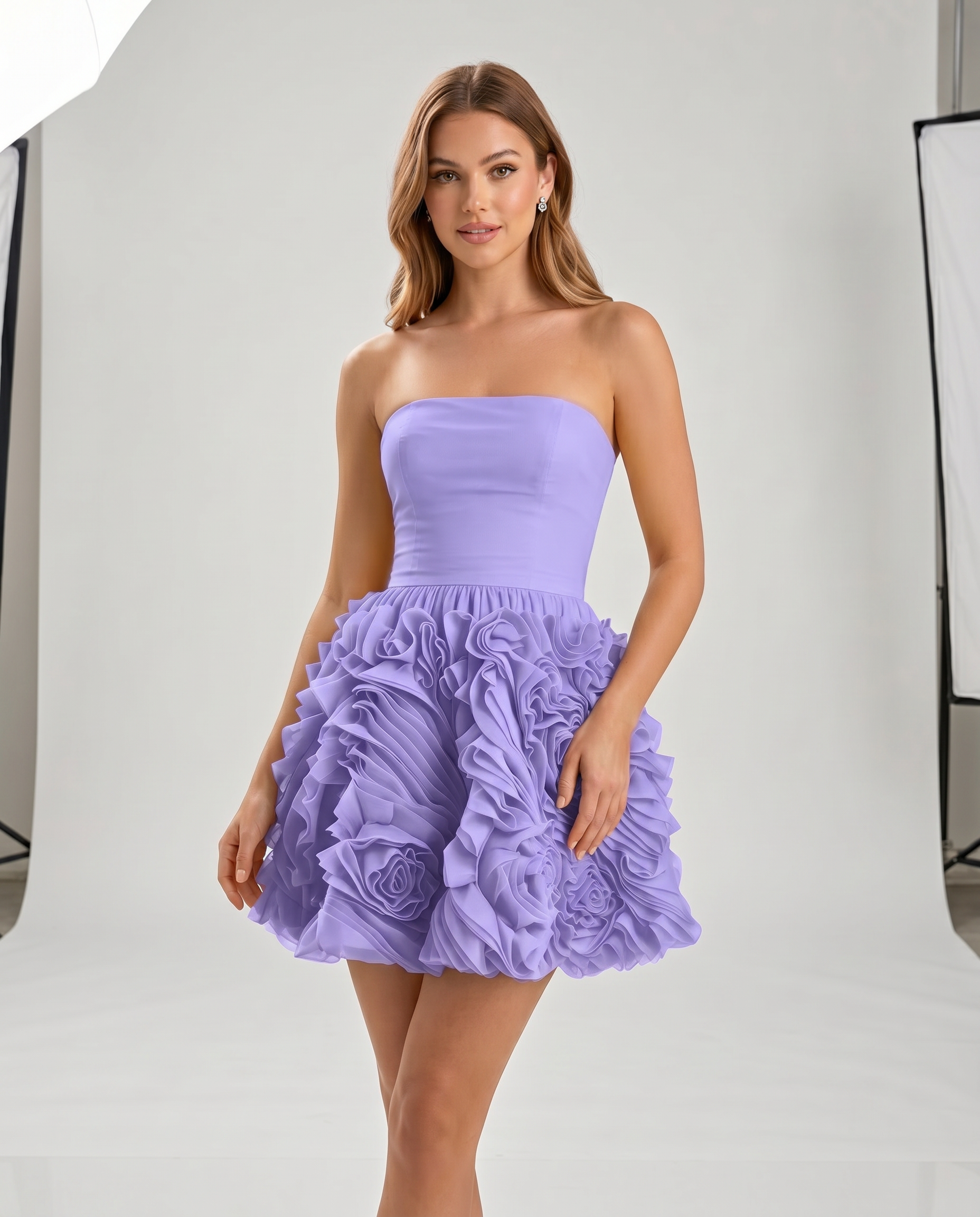 Women's Floral Mini Dress Outfit for Summer Holidays Weddings Parties and Everyday Wear