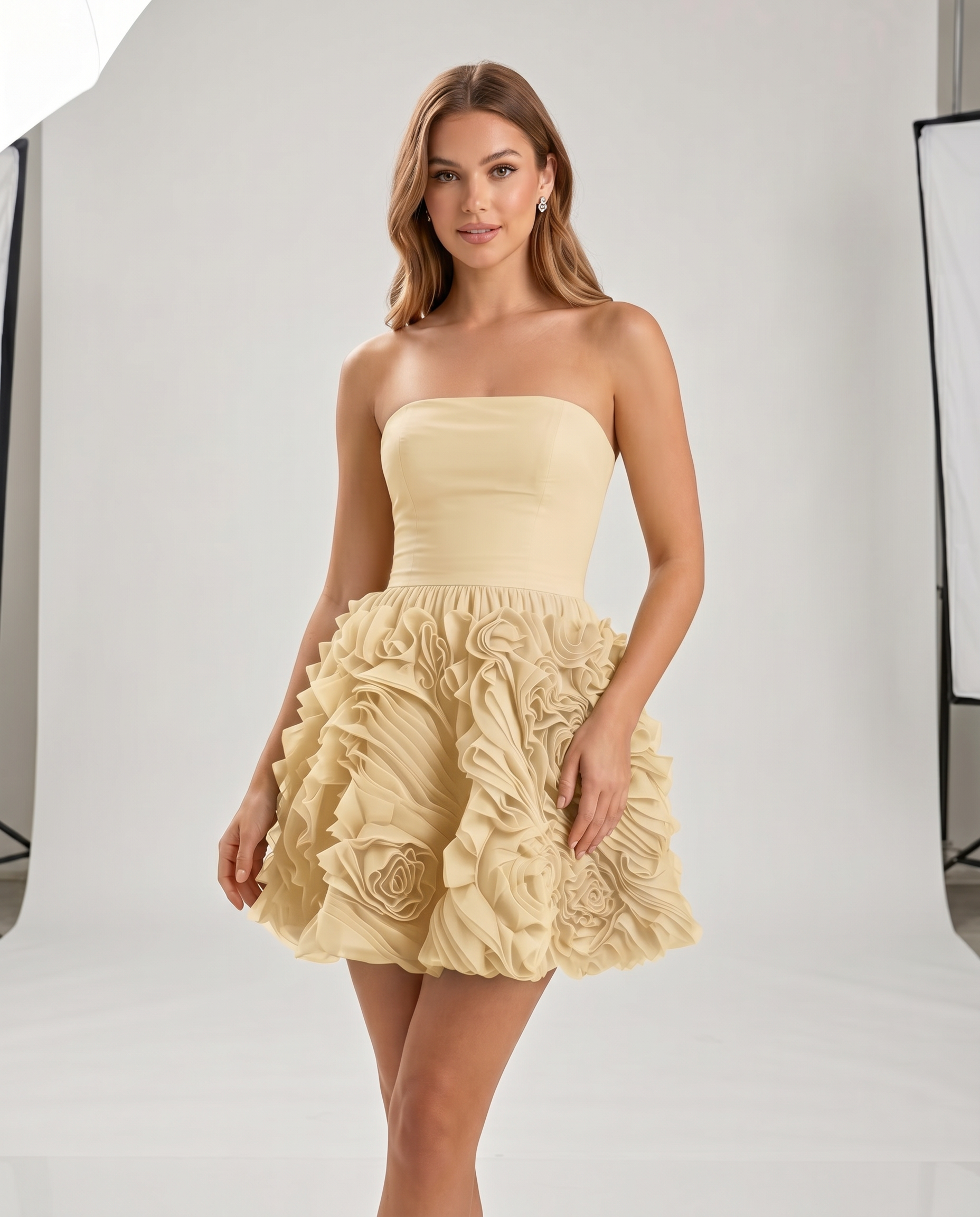 Women's Floral Mini Dress Outfit for Summer Holidays Weddings Parties and Everyday Wear