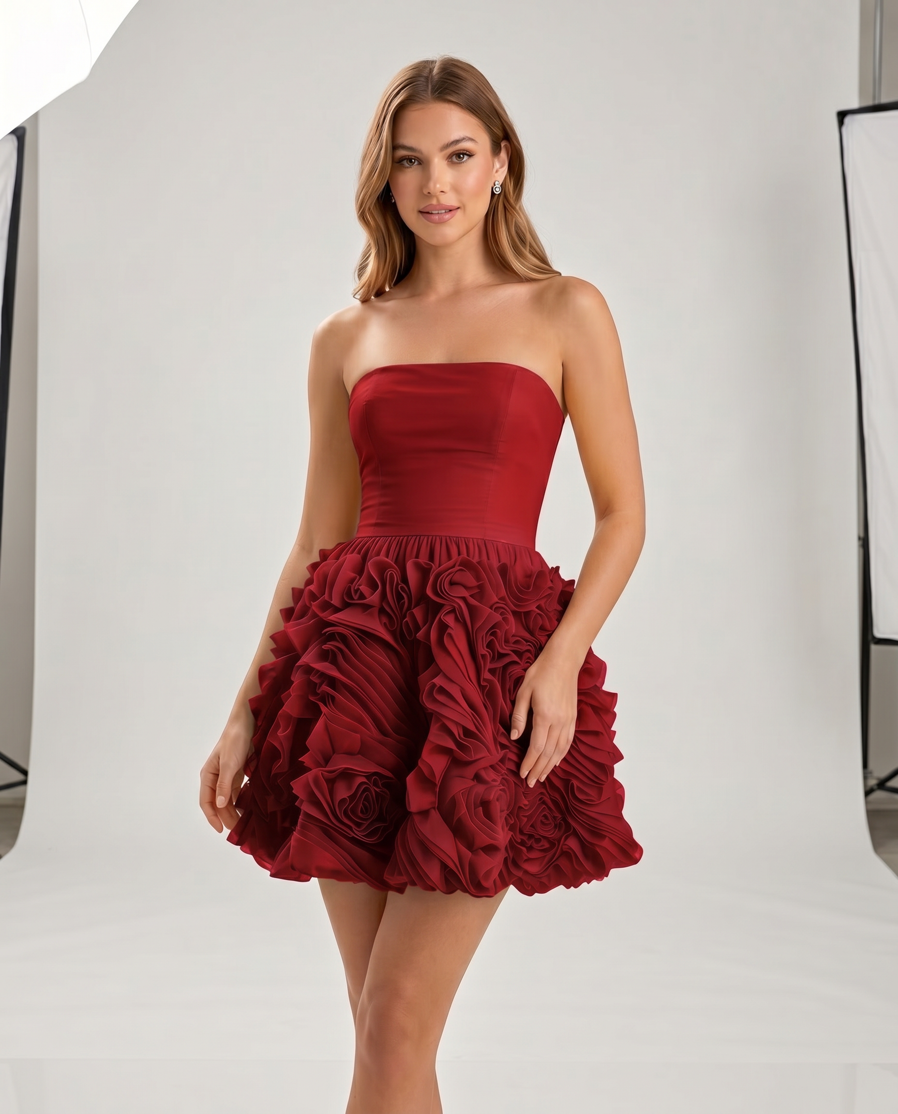 Women's Floral Mini Dress Outfit for Summer Holidays Weddings Parties and Everyday Wear