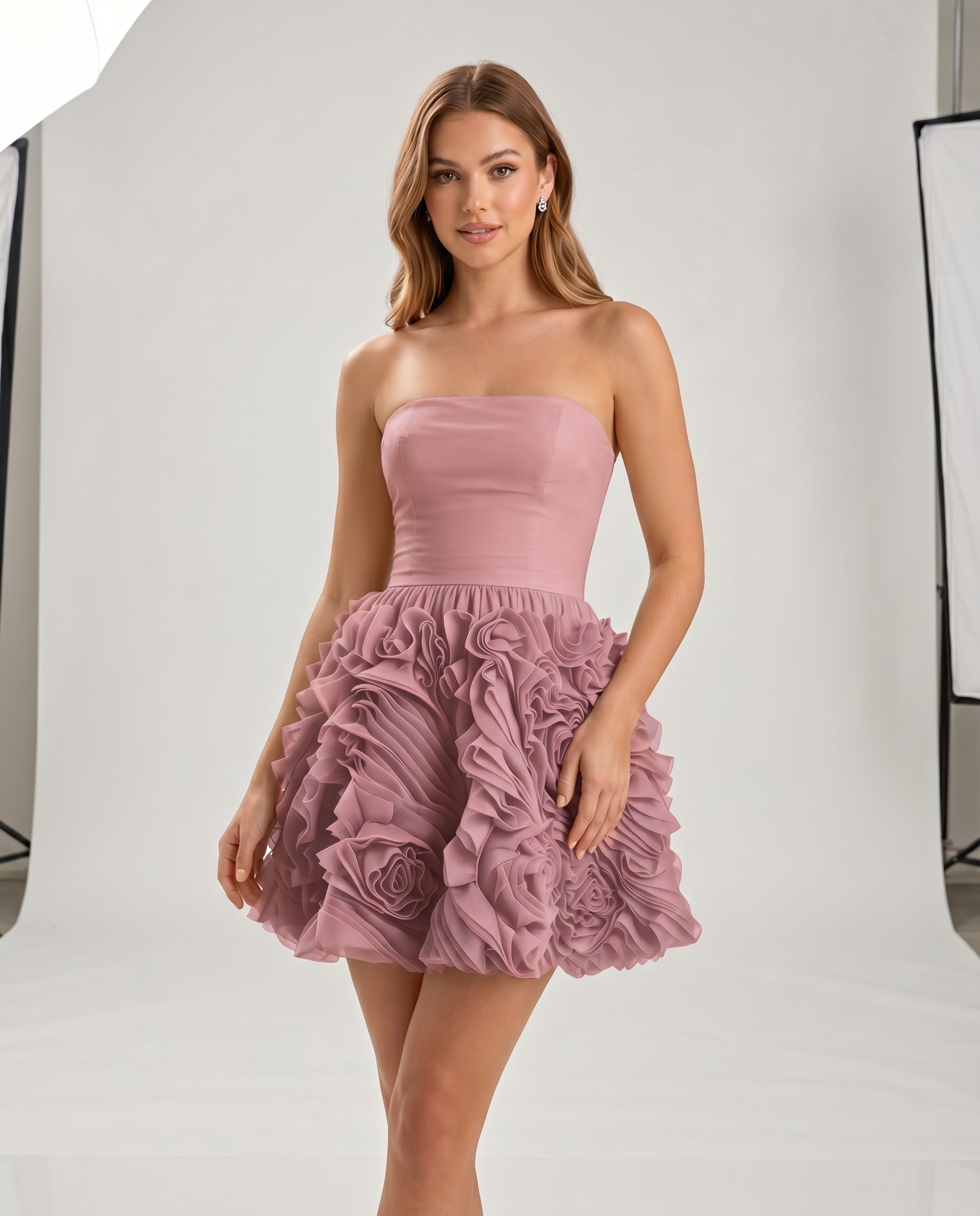 Women's Floral Mini Dress Outfit for Summer Holidays Weddings Parties and Everyday Wear