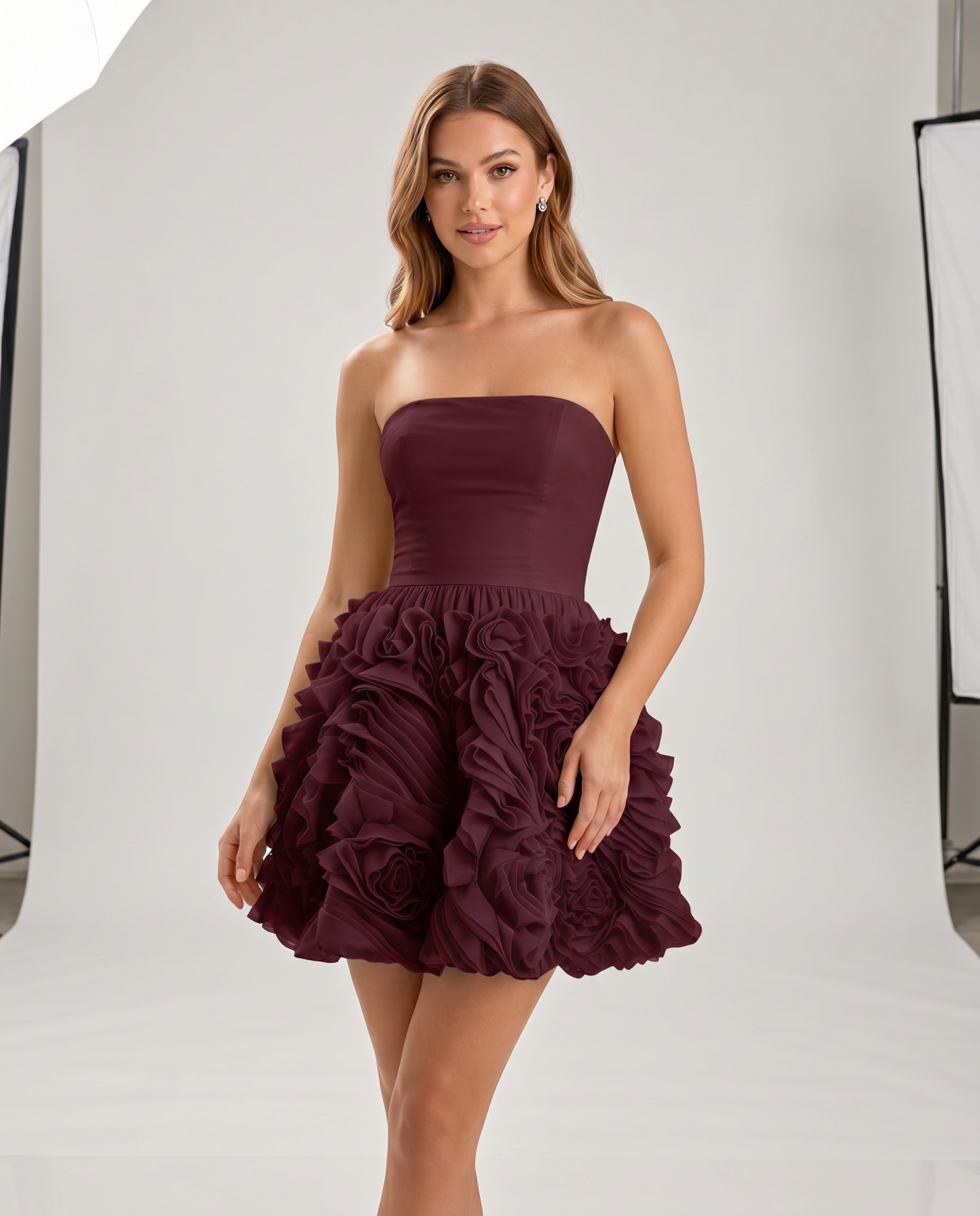 Women's Floral Mini Dress Outfit for Summer Holidays Weddings Parties and Everyday Wear