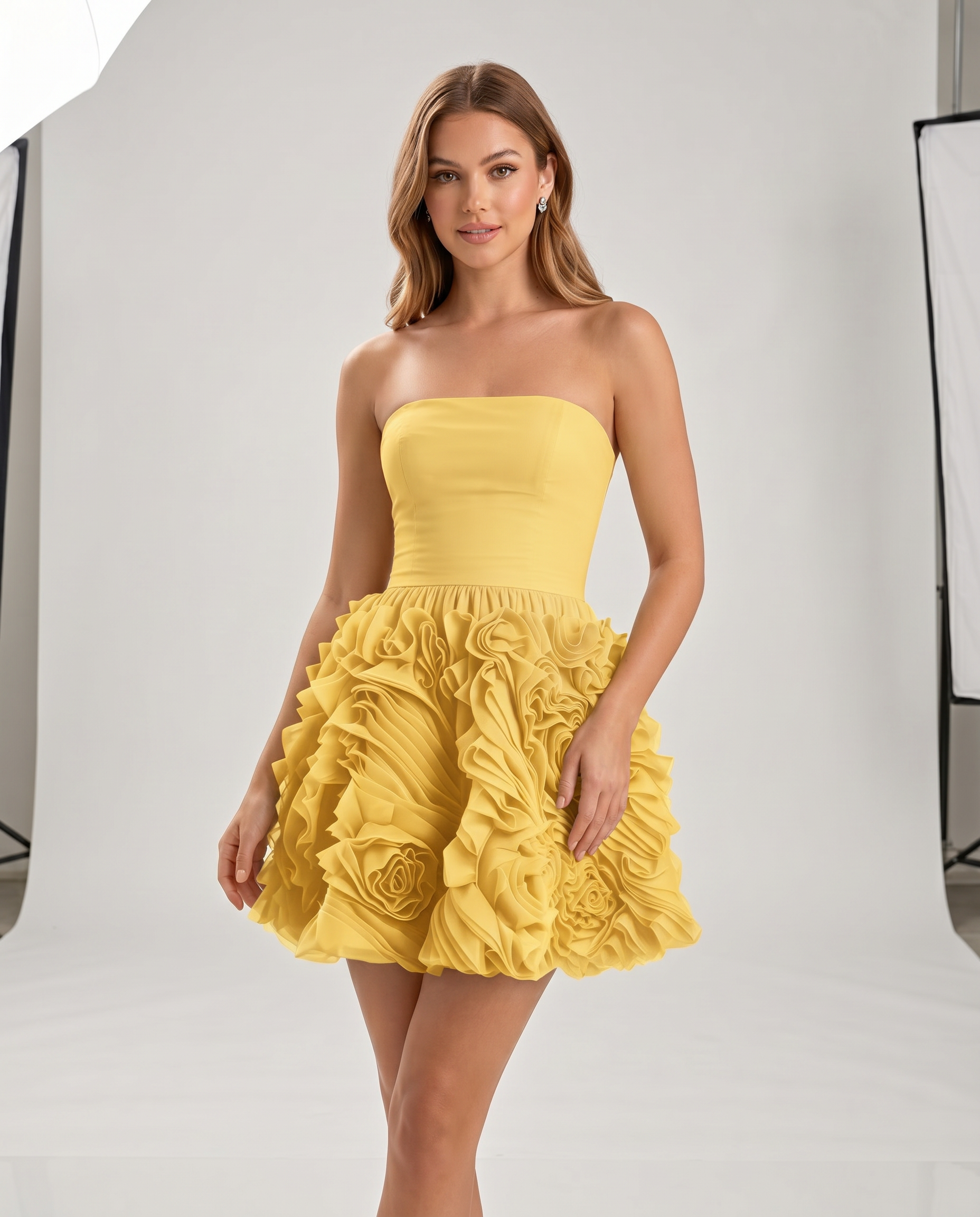 Women's Floral Mini Dress Outfit for Summer Holidays Weddings Parties and Everyday Wear