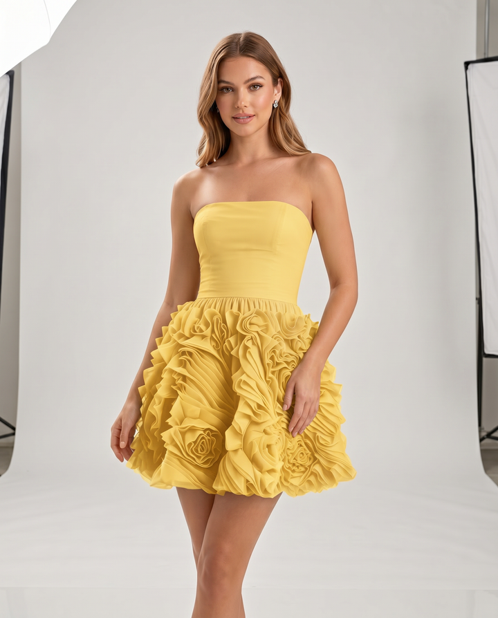 Women’s Chic Floral Mini Dress | Elegant