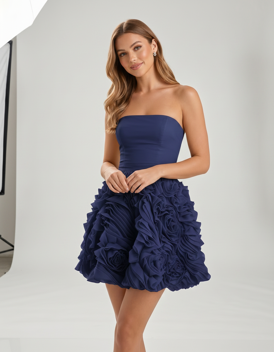 Women's Floral Mini Dress Outfit for Summer Holidays Weddings Parties and Everyday Wear