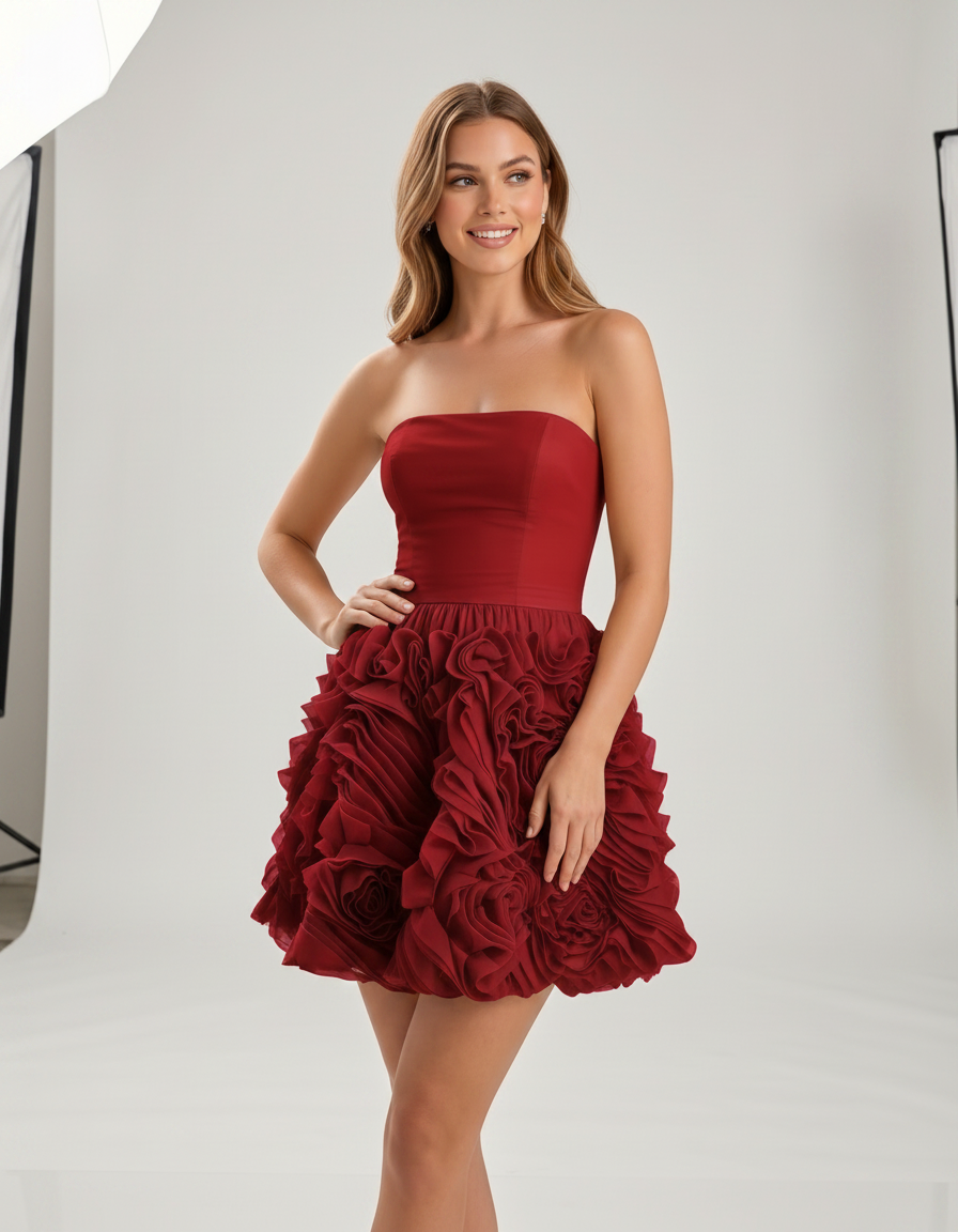 Women's Floral Mini Dress Outfit for Summer Holidays Weddings Parties and Everyday Wear