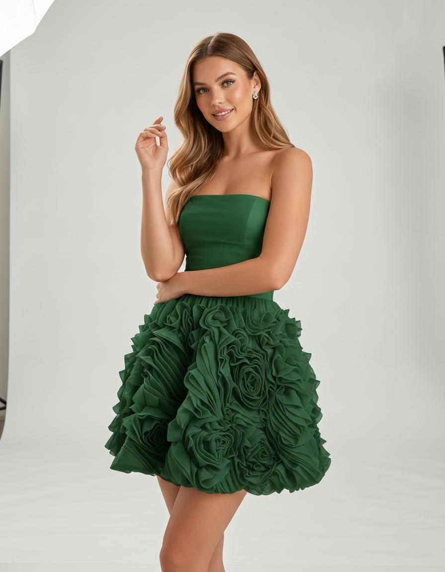 Women's Floral Mini Dress Outfit for Summer Holidays Weddings Parties and Everyday Wear