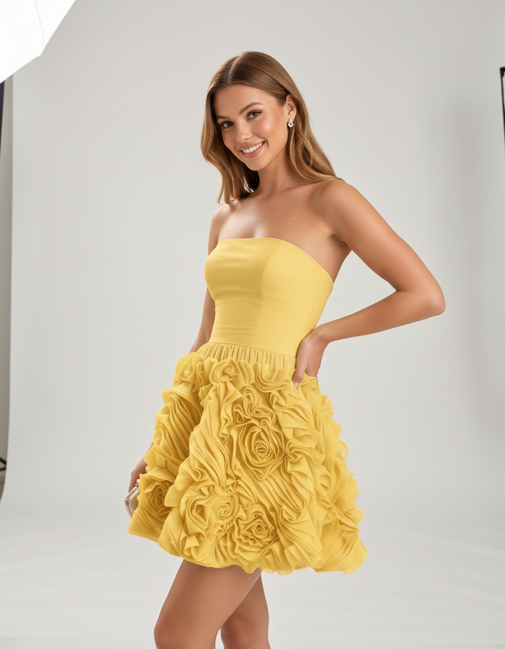 Women’s Chic Floral Mini Dress | Elegant