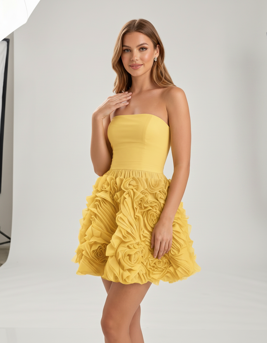 Women's Floral Mini Dress Outfit for Summer Holidays Weddings Parties and Everyday Wear