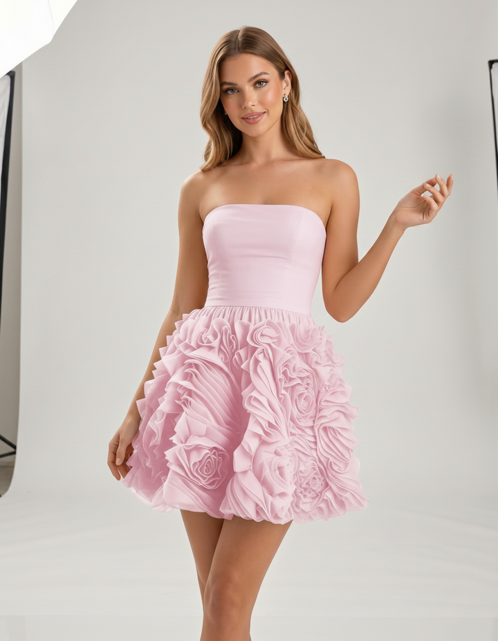 Women’s Chic Floral Mini Dress | Elegant