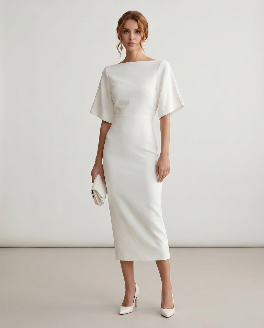 Women’s Elegant Floral Dress | Midi