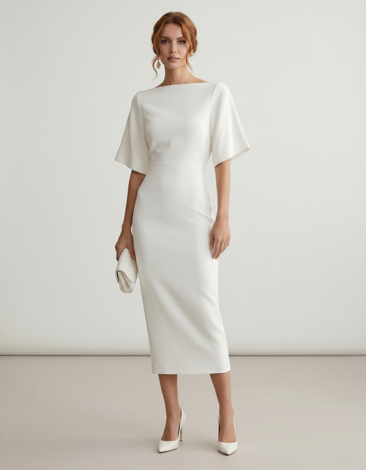 Women’s Elegant Floral Dress | Midi