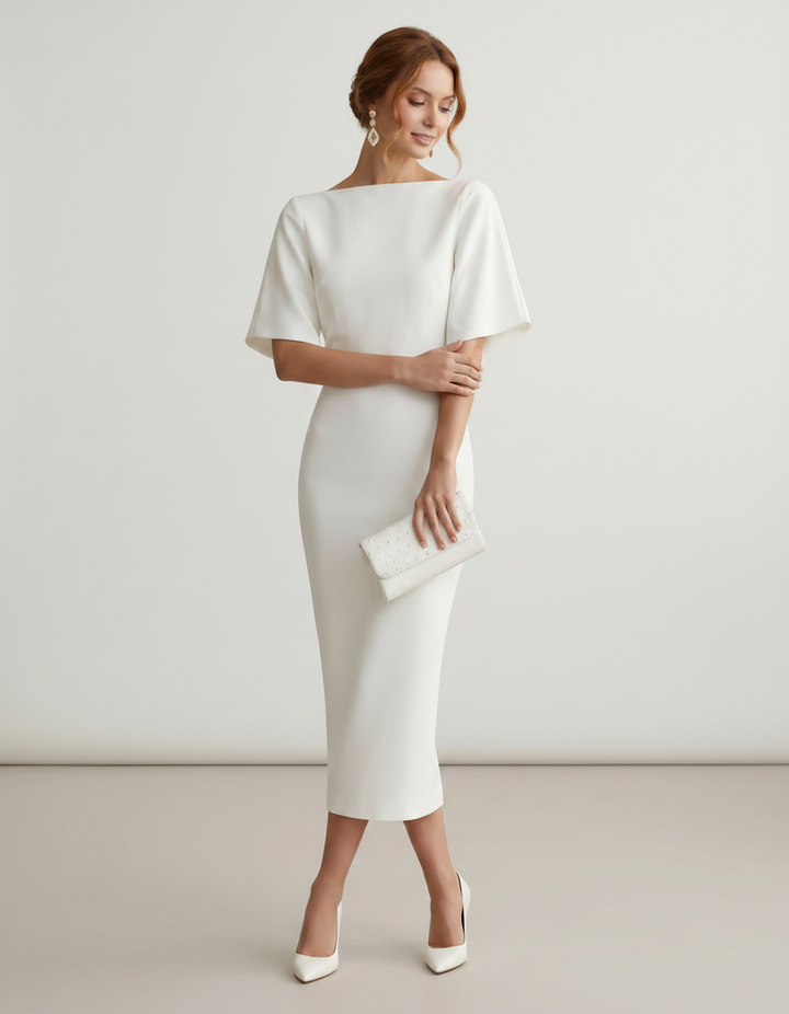Women’s Elegant Floral Dress | Midi