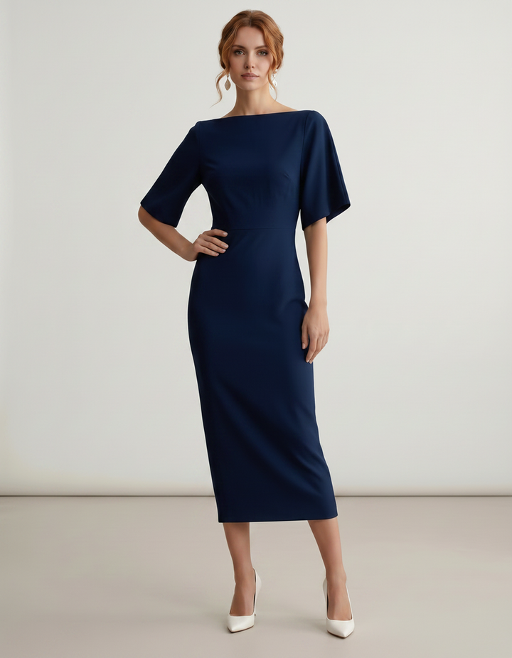 Women’s Elegant Floral Dress | Midi