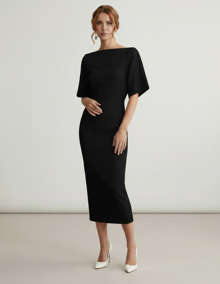 Women’s Elegant Floral Dress | Midi