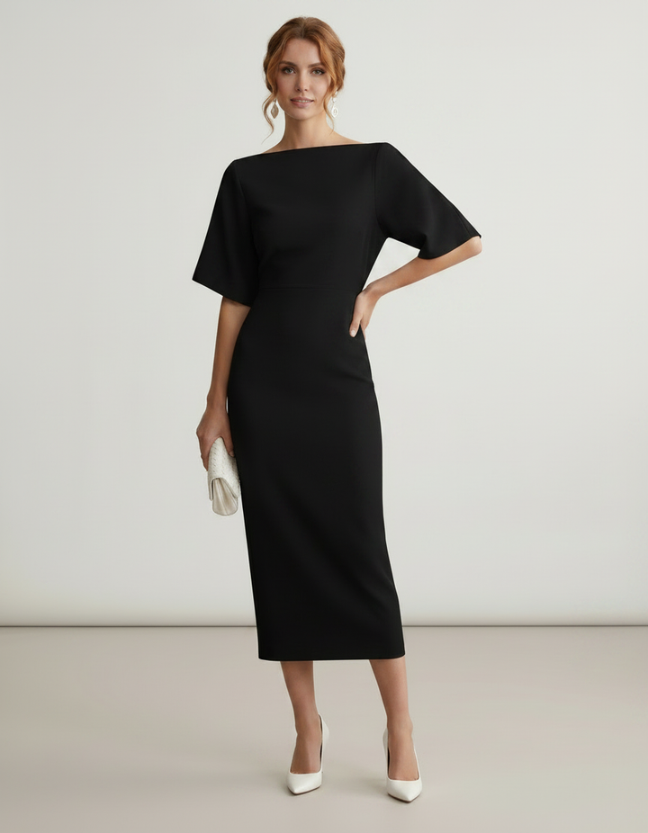 Women’s Elegant Floral Dress | Midi