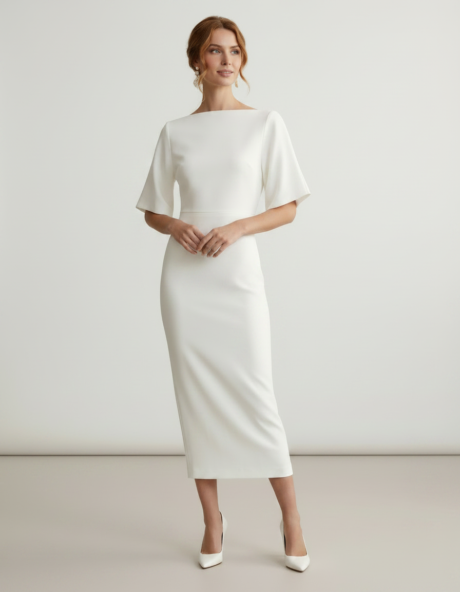 Women’s Elegant Floral Dress | Midi
