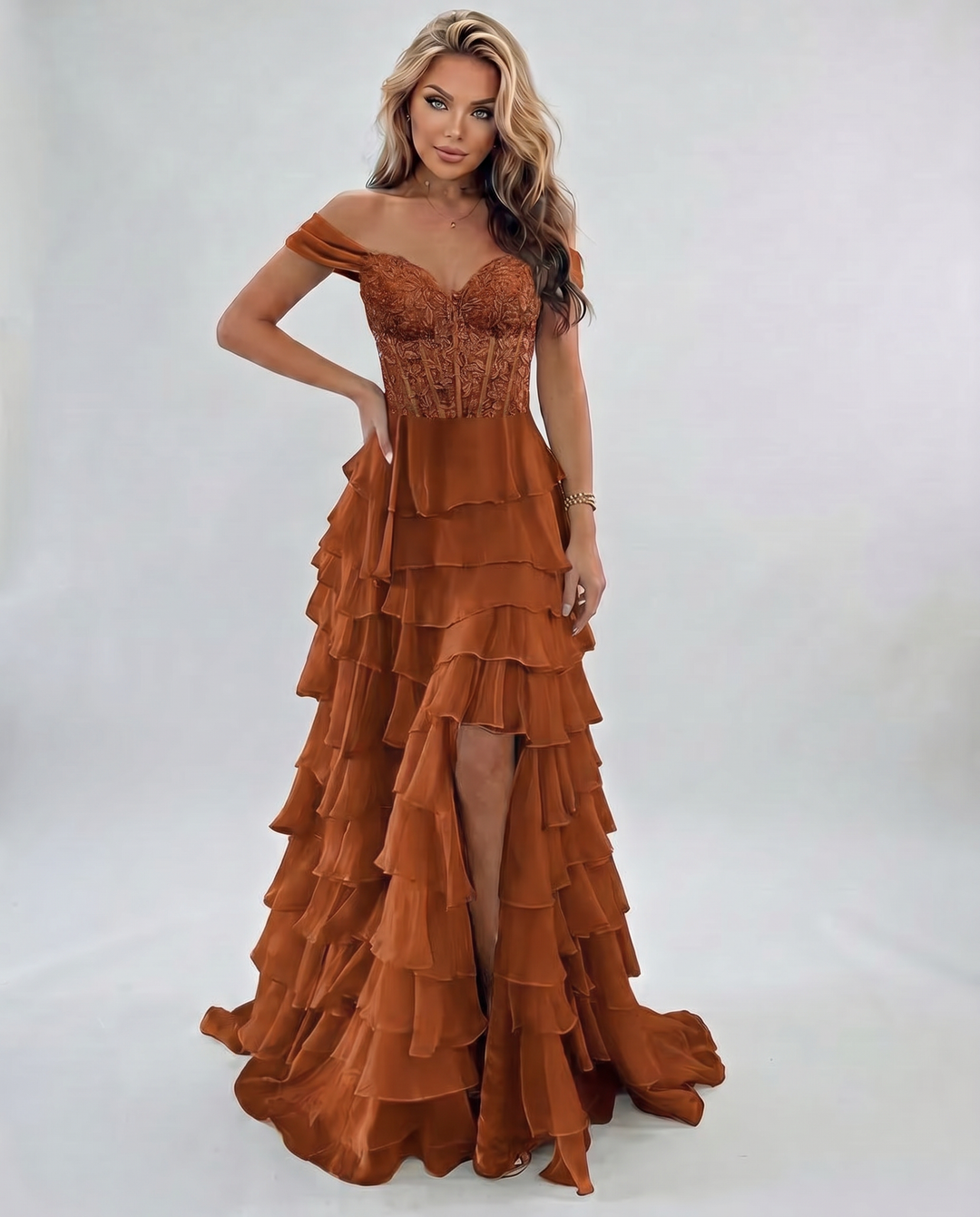 Women’s Elegant Floral Maxi Dress | Vibrant