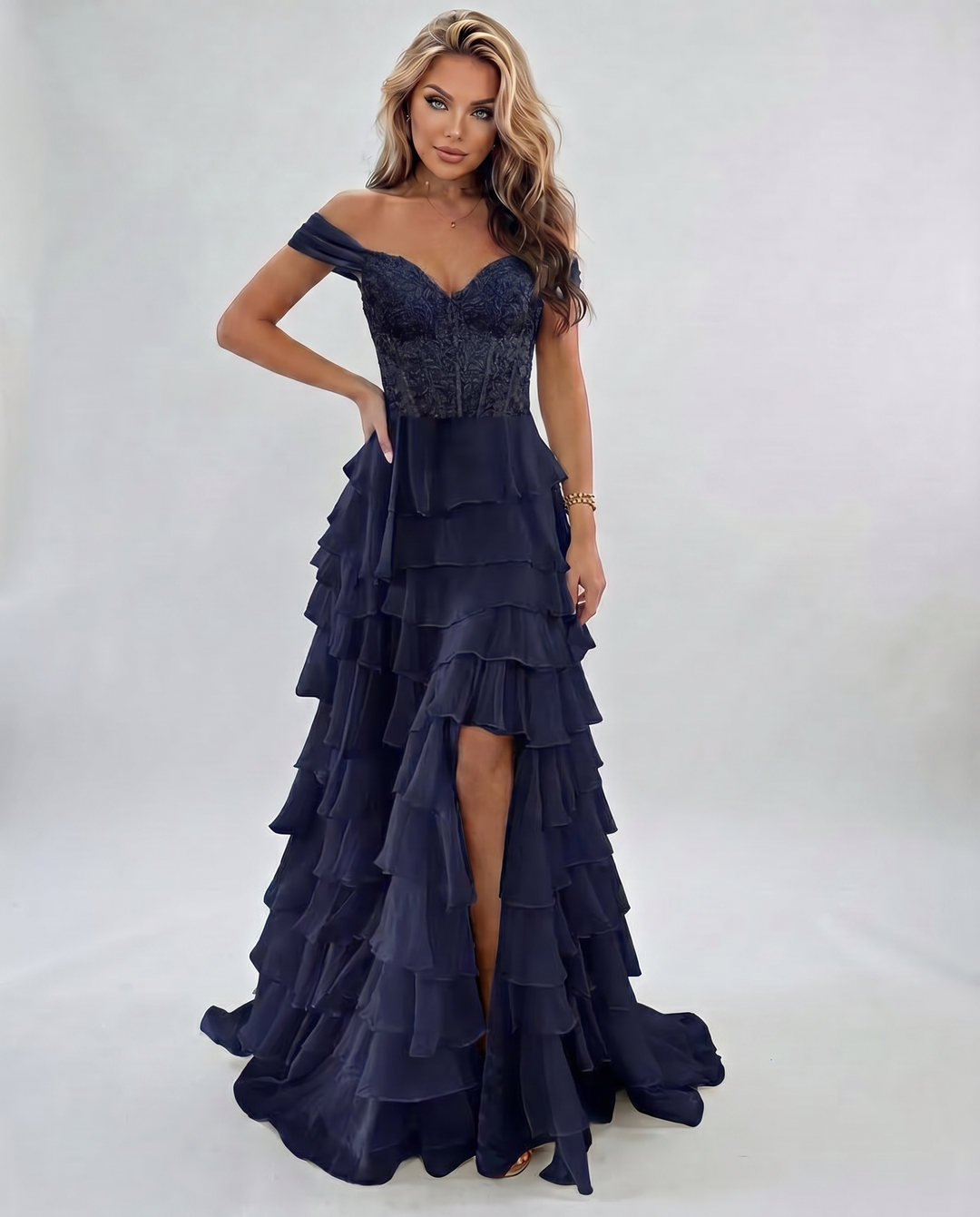 Women’s Elegant Floral Maxi Dress | Vibrant