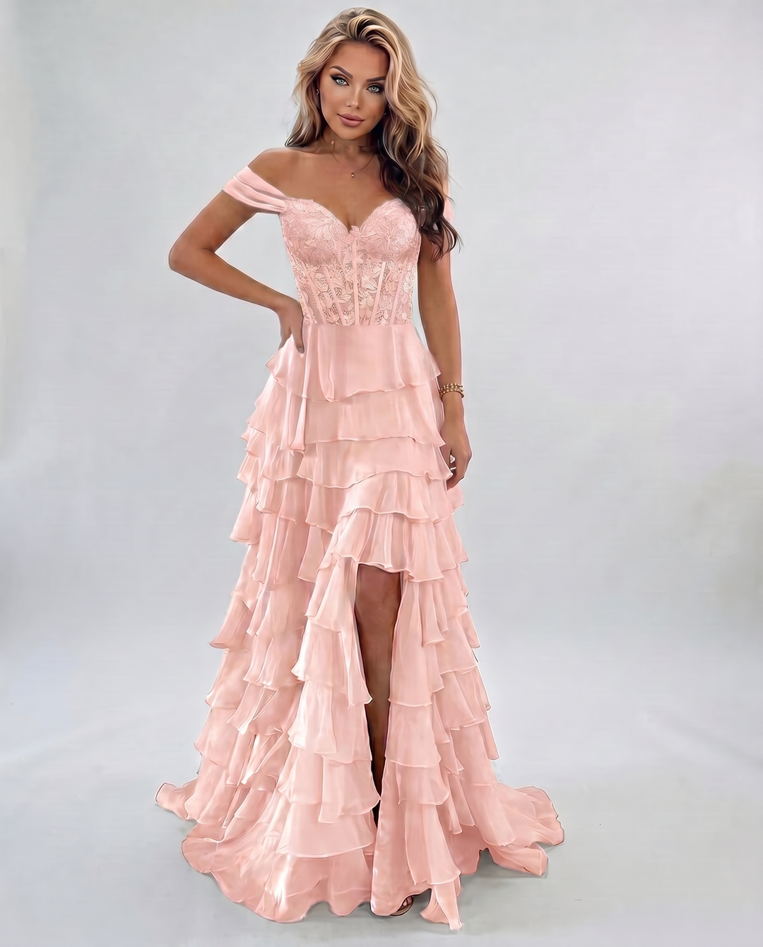 Women’s Elegant Floral Maxi Dress | Vibrant